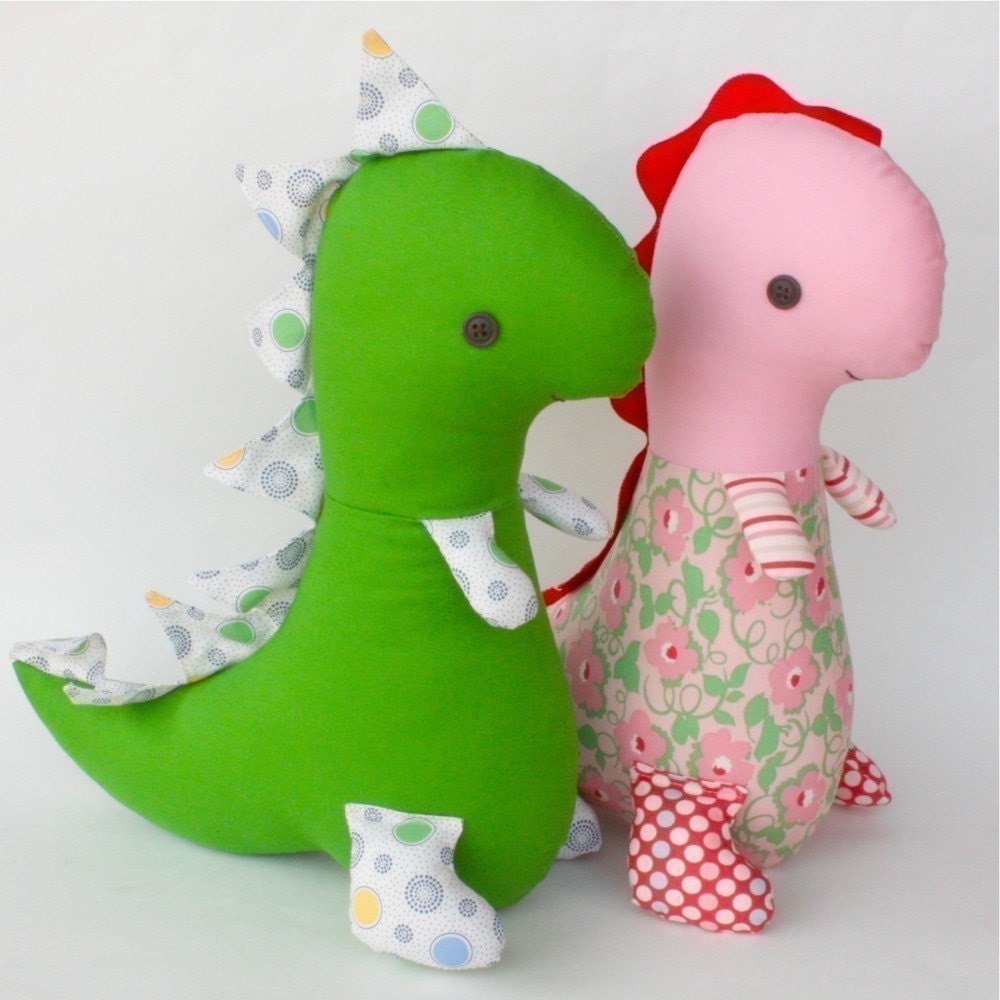 Tommy T Rex PDF Dinosaur Doll Pattern