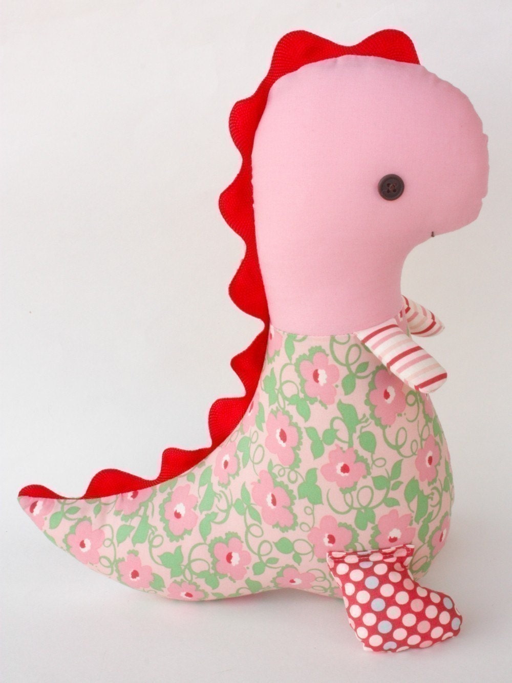 Tommy T Rex PDF Dinosaur Doll Pattern