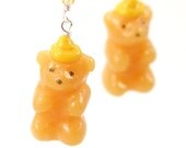 Honey bear earrings