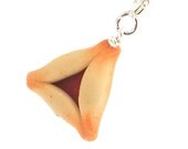 Hamantash necklace : raspberry
