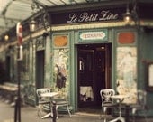 Le Petit Zinc - Paris Photography, Cafe, St Germain Des Pres, Paris Decor, Bistro Chairs, Fine Art Print