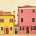 Burano Photograph, Spring Pastel Wall Art, Italy Photography, Yellow, Pink, Burano, Pastel Wall Decor, Italy Print - C'mon Get Happy