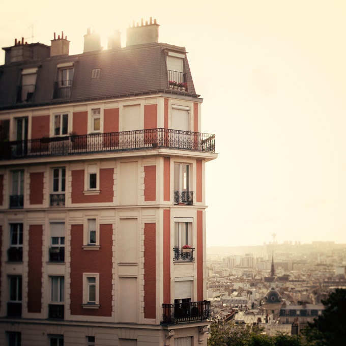 Paris Photograph, Montmartre at Sunrise, Home Decor, Travel photography - Satori in Paris