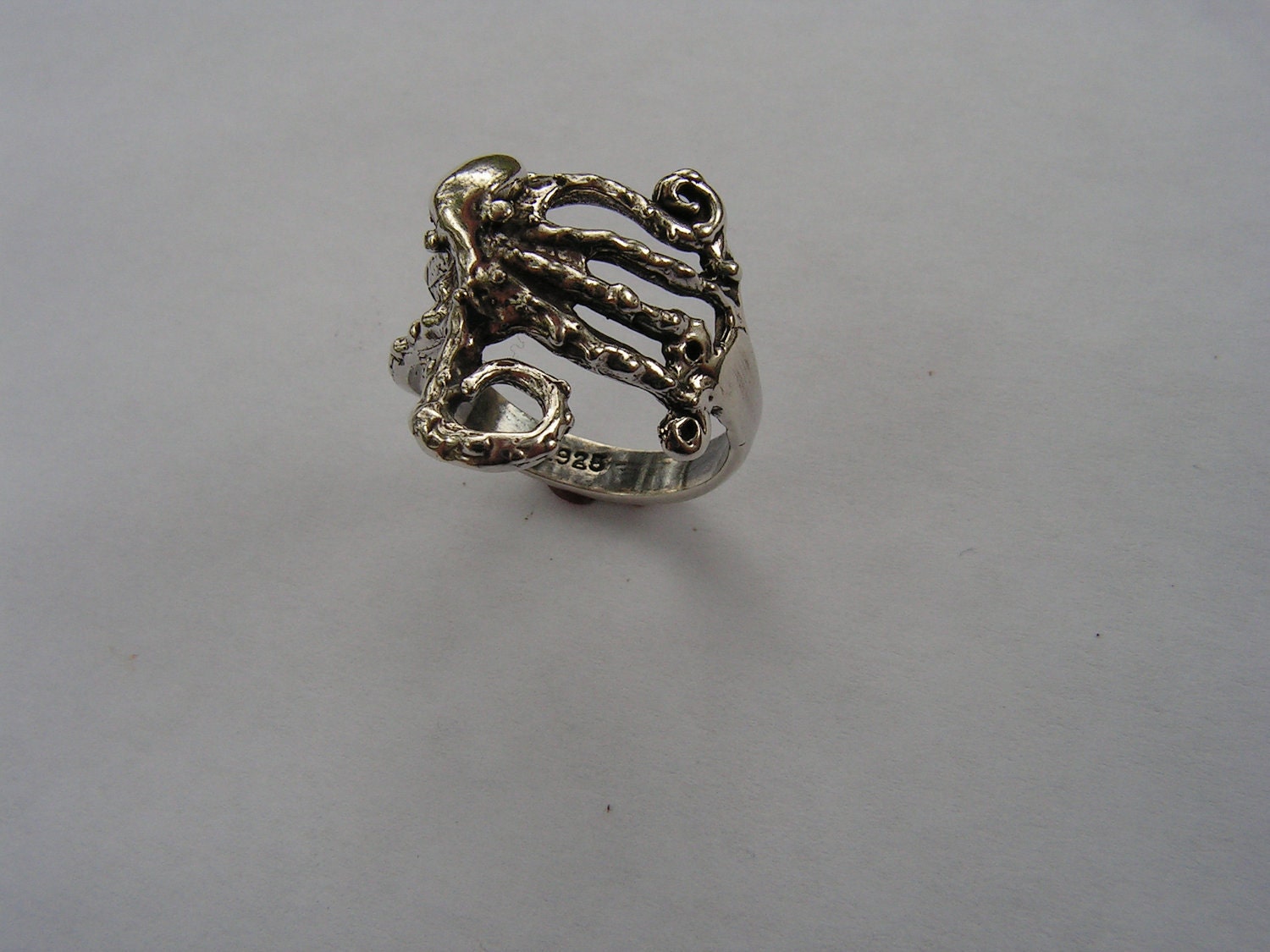 Sterling Silver Octopus Ring