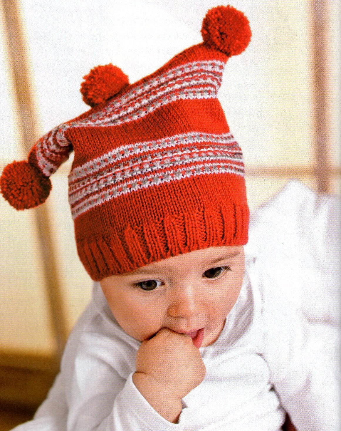 Little Funny Jester Baby Beanie