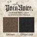 ANOUSCHKA "Sherlock Holmes" (short) - TWEED - herringbone mini capelet - 2 colors