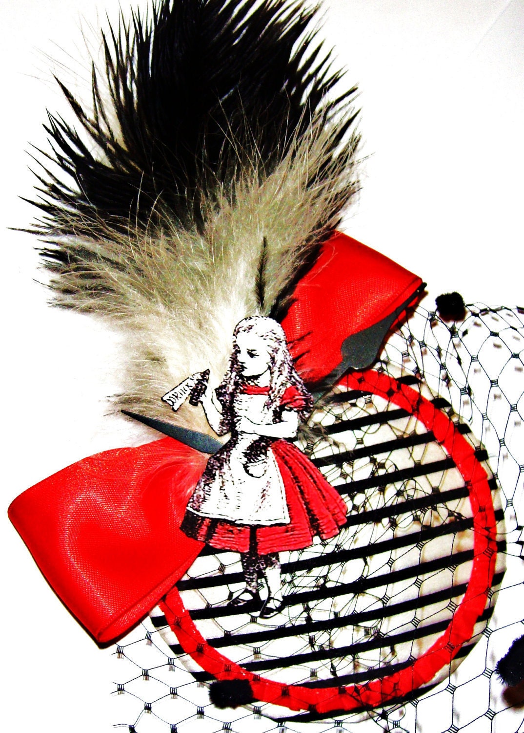 Alice in Wonderland Fascinator