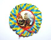 Circus Brooch - Red Trapeze