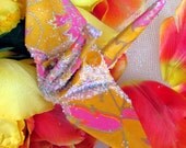 Good Day Sunshine Peace Crane Wedding Cake Topper Party Favor Origami Ornament Japanese Paper Bird