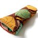 Colorful Vintage Afghan . Multi Color Throw . Handmade . earthtones . Circle . Scalloped . Cottage Decor