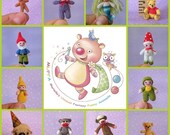 Buy 3 PDF Crochet Patterns to Make a Miniature and Get One Free at Your Choice.