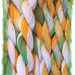 DAISY DAZE   Size 80    hand dyed TATTING crochet embroidery CQ cotton thread   6 cord