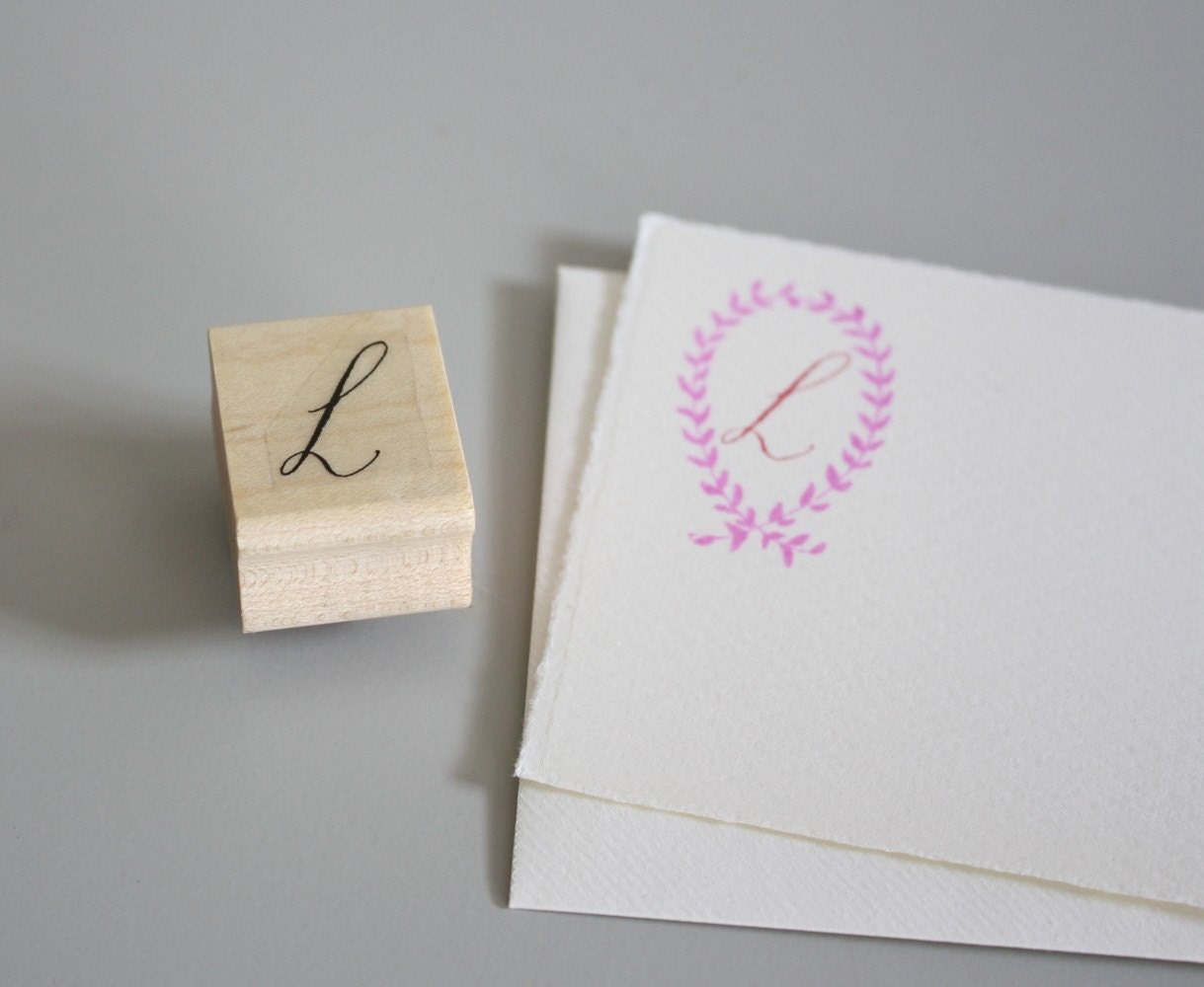 rubber stamp, calligraphy letter