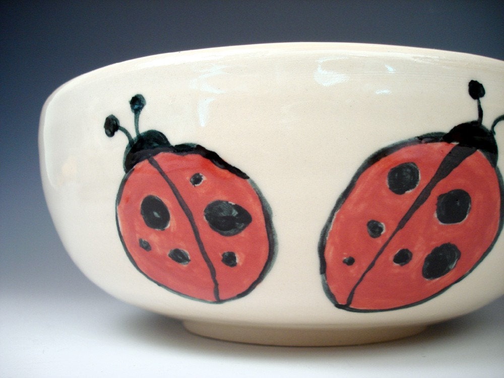 SALE ITEM - Lady Bug Bowl