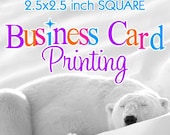 Square Business Cards 500 Square 2.5" Business Cards