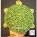 Turtle Bath Mitt Crochet Pattern 009 - PDF