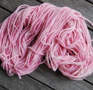 hand painted wool (coconut ice) -16ply 200gms