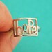 Graffiti Style Rings
