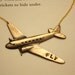 Personalize Your Wings and FLY Necklace- Gold Chain