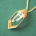 Rhombus Crystal Necklace