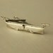 Silver Whale Tie Bar