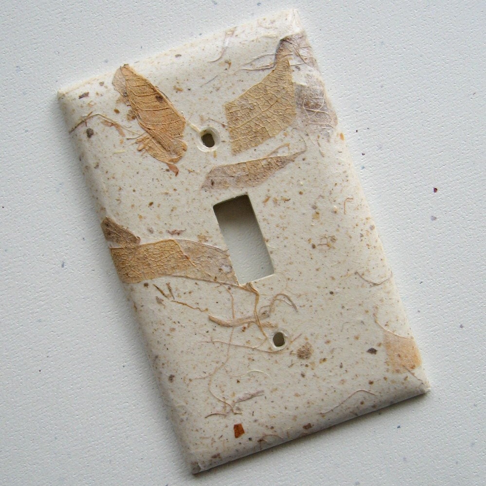 Natural Mango Leaf Nature Switch Plate