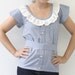 SUPAYANA striped ruffle top