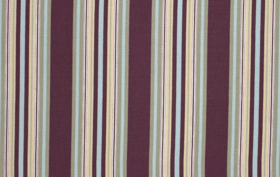 Amy Butler Gypsy Caravan Gypsy Hammock Stripe Wine cotton Fabric by the yard