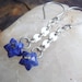 Lapis Star Earrings