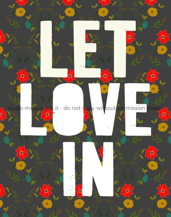 Let Love In (gray)