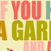 digital print, typography, quote art, garden, art print, poster, reading, library, gardener, girl, mom, studio mela  - The Sweet Life