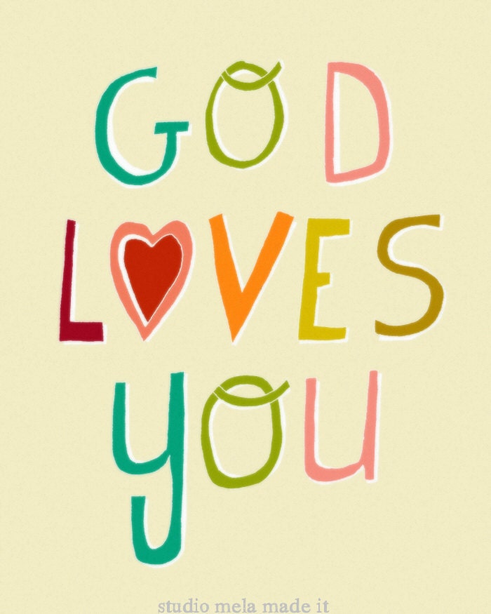 digital art print, god, church art, nursery, kids room, kids art, jesus, illustration, poster, girls room, boys room - JUST BELIEVE