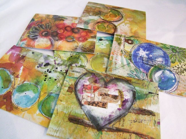 Mixed Media Artist Cards - Vol. 1