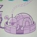 Large Robot Alphabet Art Print - Alphabet print, baby nursery, nursery decor, nursery wall art, kids art, robot art, large art print