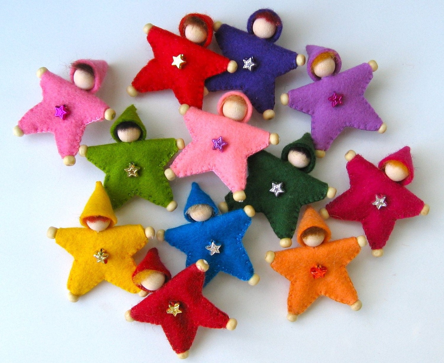 Felt Star Pin  for Custom Orders