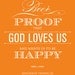 Beer is Proof Giclee Art Print - 11 x 14
