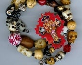 Day of the Dead Skulls Bracelet