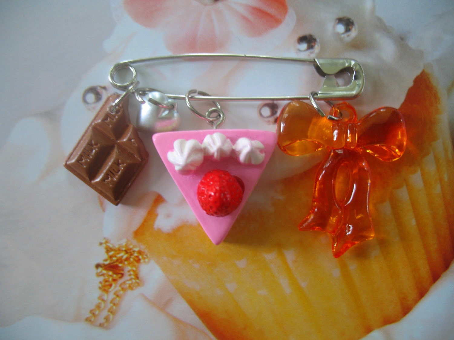 Sugar Smash Candy Charm Pin