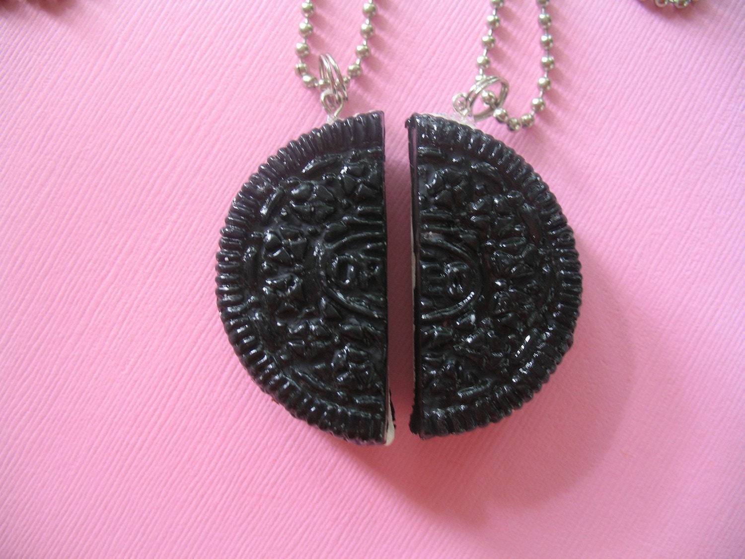 Best Friends Forever Oreo Cookie Necklaces SALE