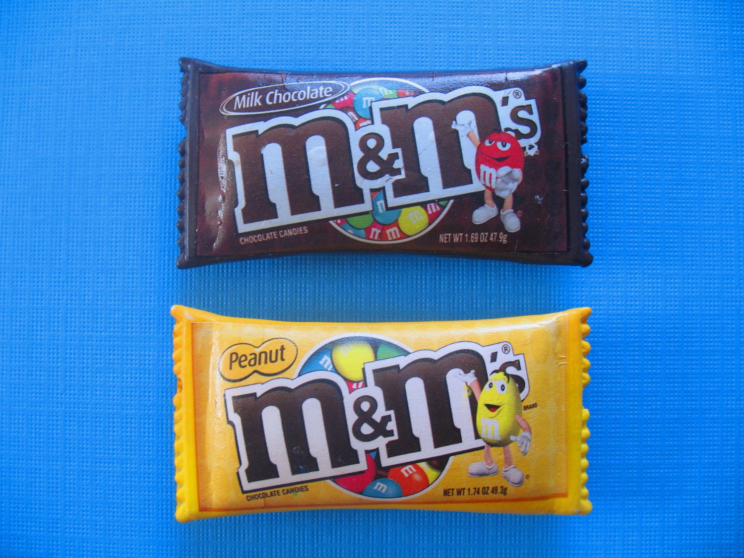 M & M Package of Candy Pin