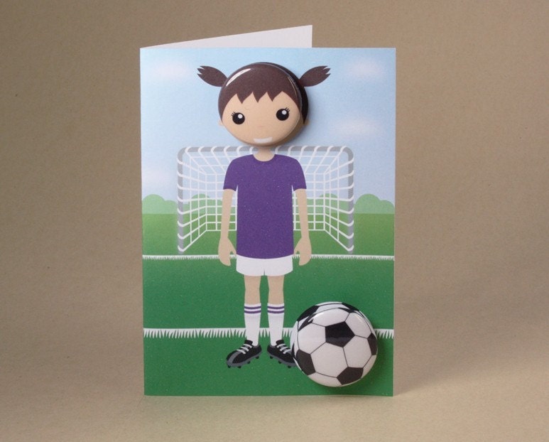 Soccer Gift Card featuring Badges