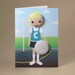 Netball Gift Card featuring Badges