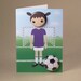 Soccer Gift Card featuring Badges