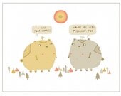 I Like Your Nipples Greeting Card