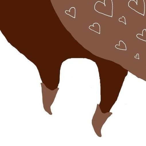 Beard Full Of Love - 5x7 print