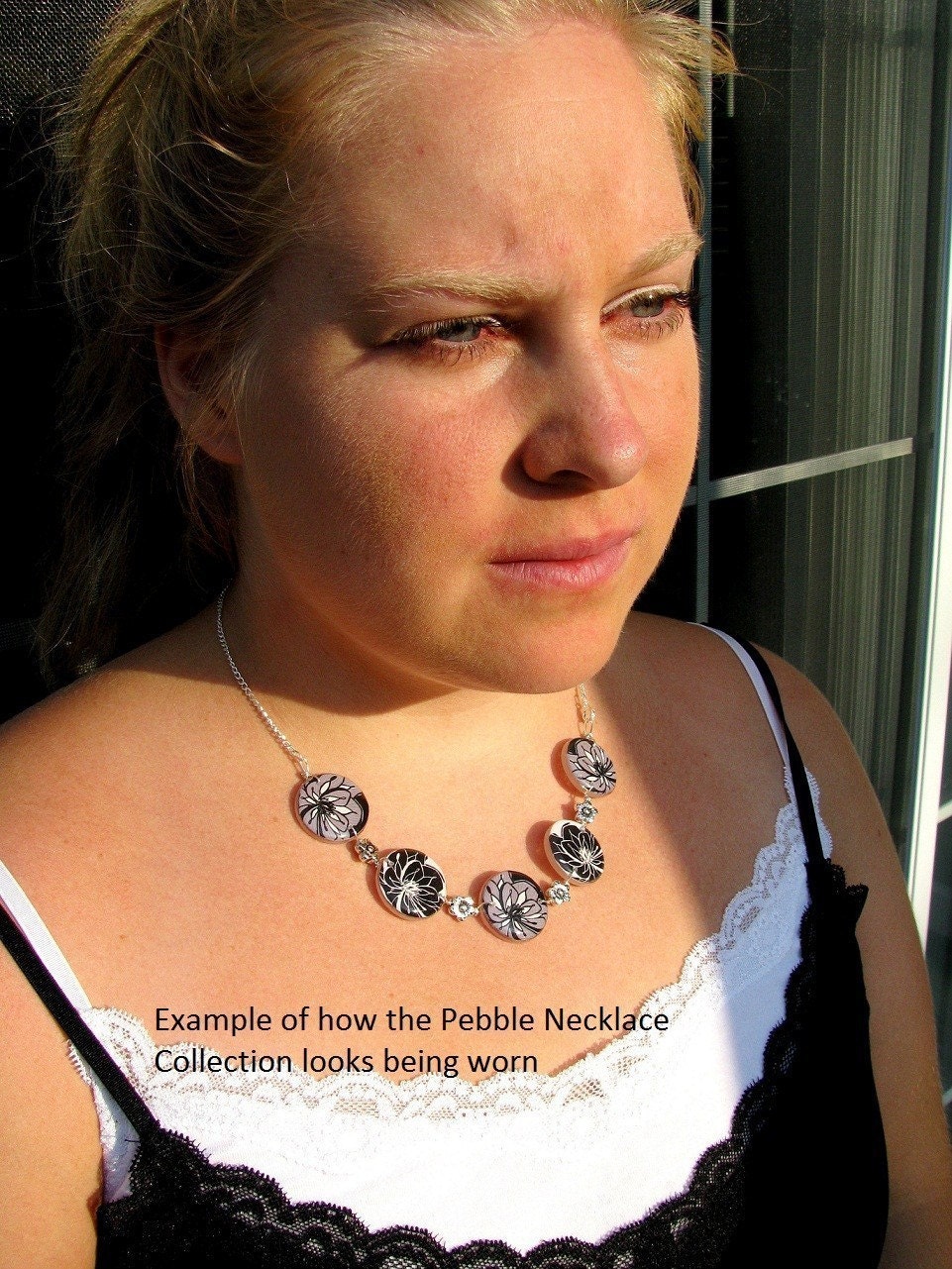 Woodland Statement Necklace: Dragonfly, Tree of Life Beaded Bib Necklace