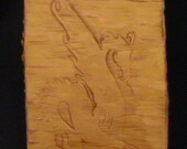 Golden Dragon - Clay ACEO