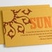 SALE Astral Notes SUN and MOON (set of 4 letterpress cards)