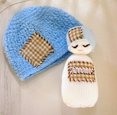 Lil Sock Baby and Matching Cap for Your Lil' Baby