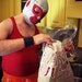 lucha linen tea towel